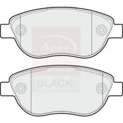 Apec Front Brake Pad Set PAD1630B