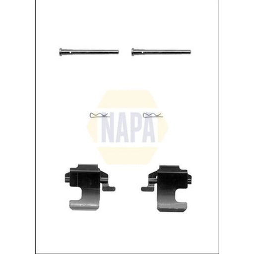 NAPA Brake Pad Accessory Fitting Kit Front NFK1319