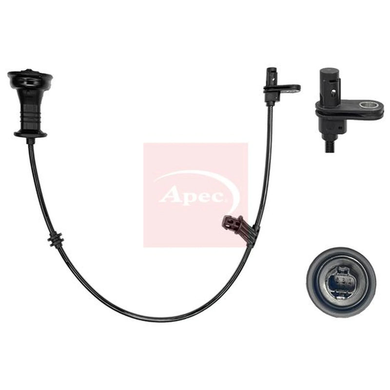 Apec ABS Wheel Speed Sensor Rear Right ABS1884