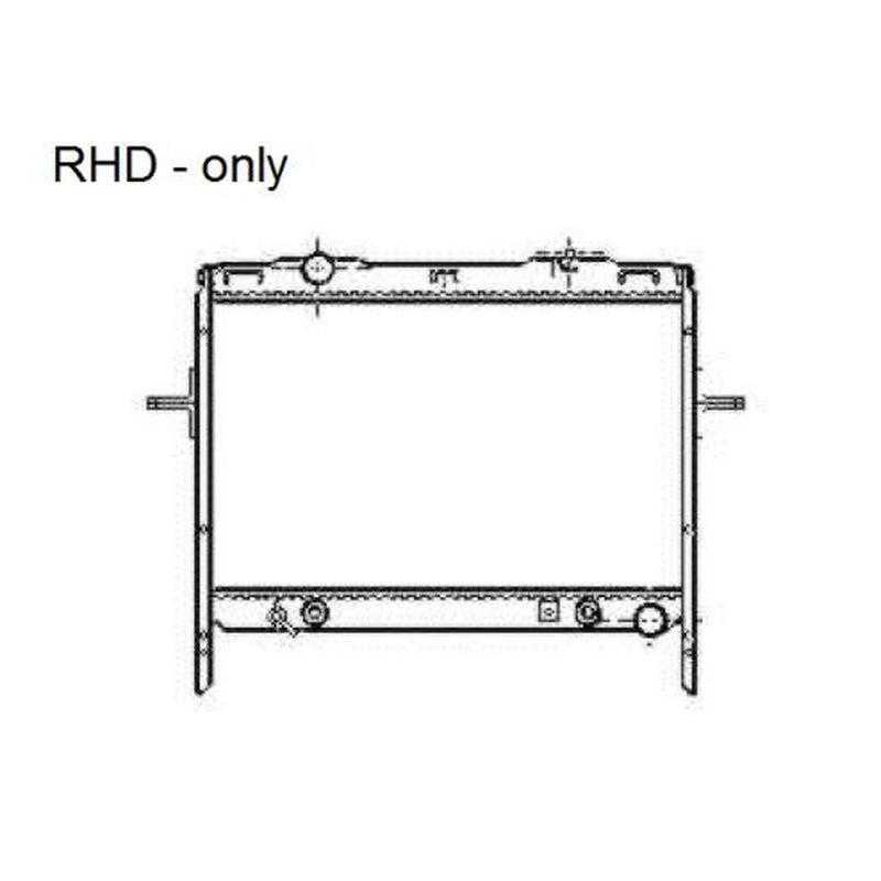 NRF Engine Radiator 53369