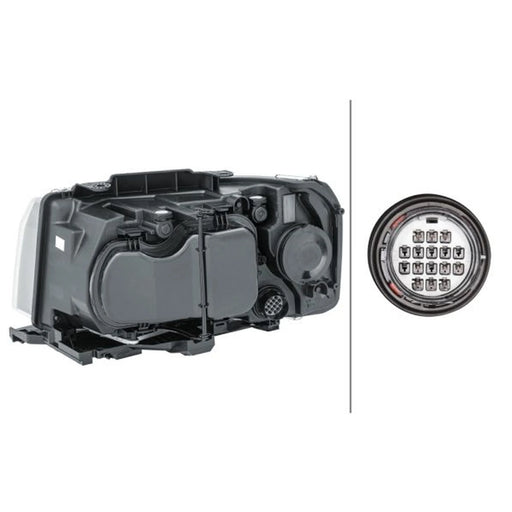Hella Headlight Headlamp D3S/H7 Right 1EL 354 025-061