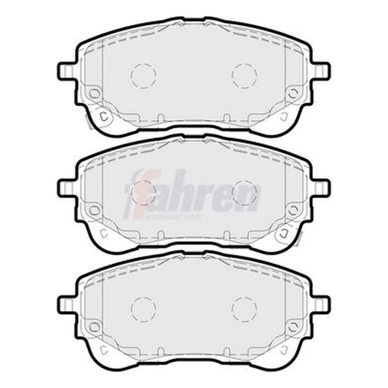 Fahren Front Brake Pad Set fits Lexus Lbx 2023 on