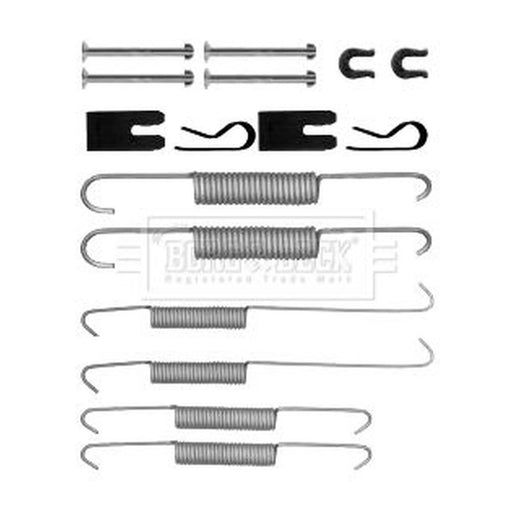 Borg & Beck Brake Shoe Accessory Kit Rear BBK6329
