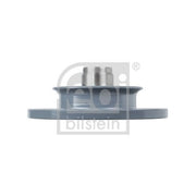 Febi 2 x Solid Front Brake Discs 02583-x2