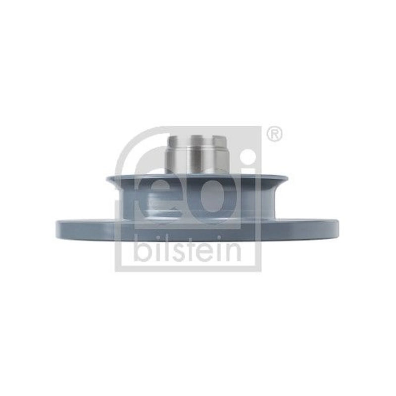 Febi 2 x Solid Front Brake Discs 02583-x2