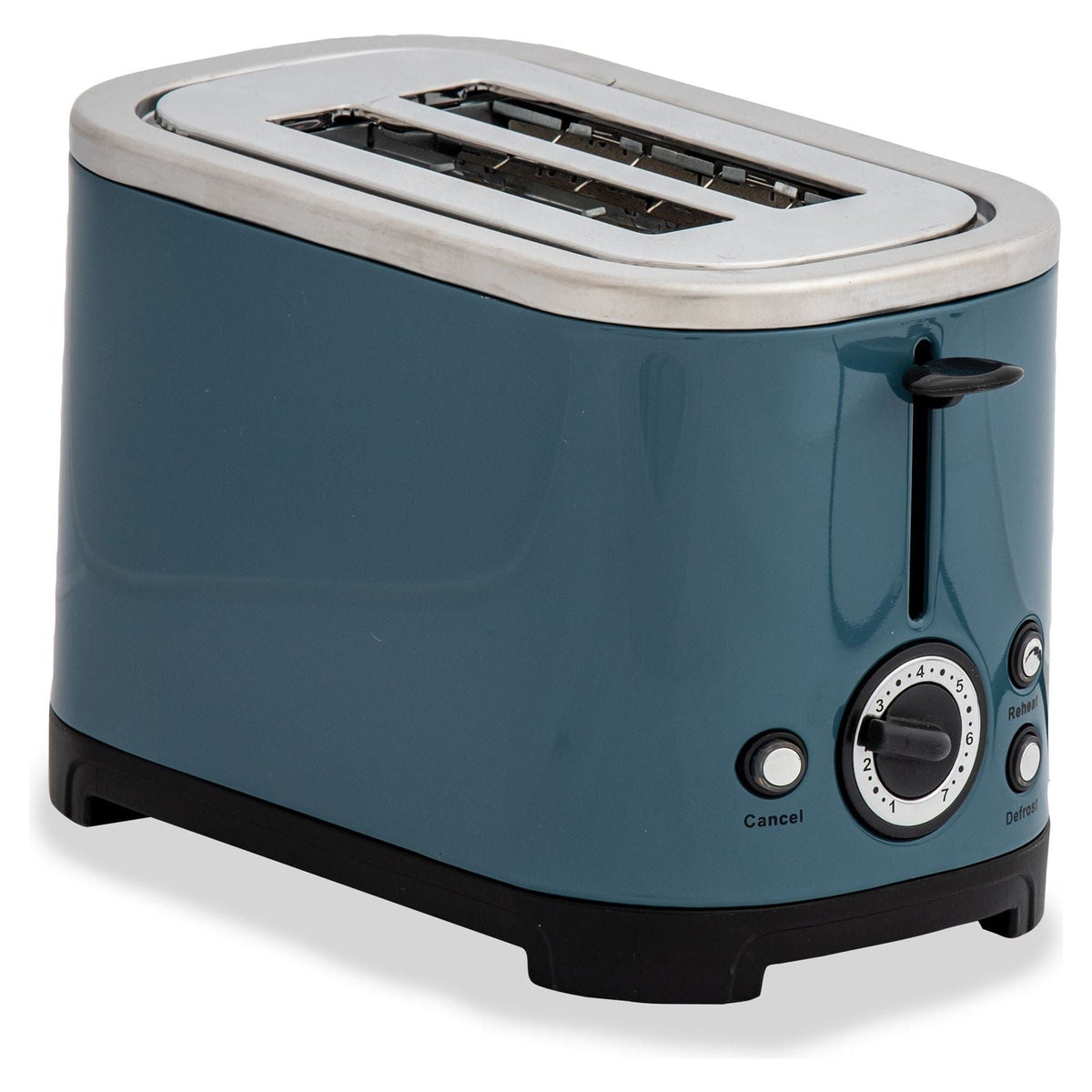 Rocket low wattage slate stainless steel toaster (2 slice) K0038SL ...