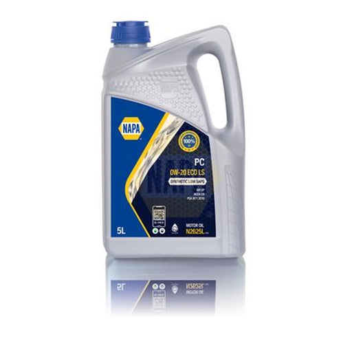 NAPA Engine Oil 5L 0W-20 N2625L