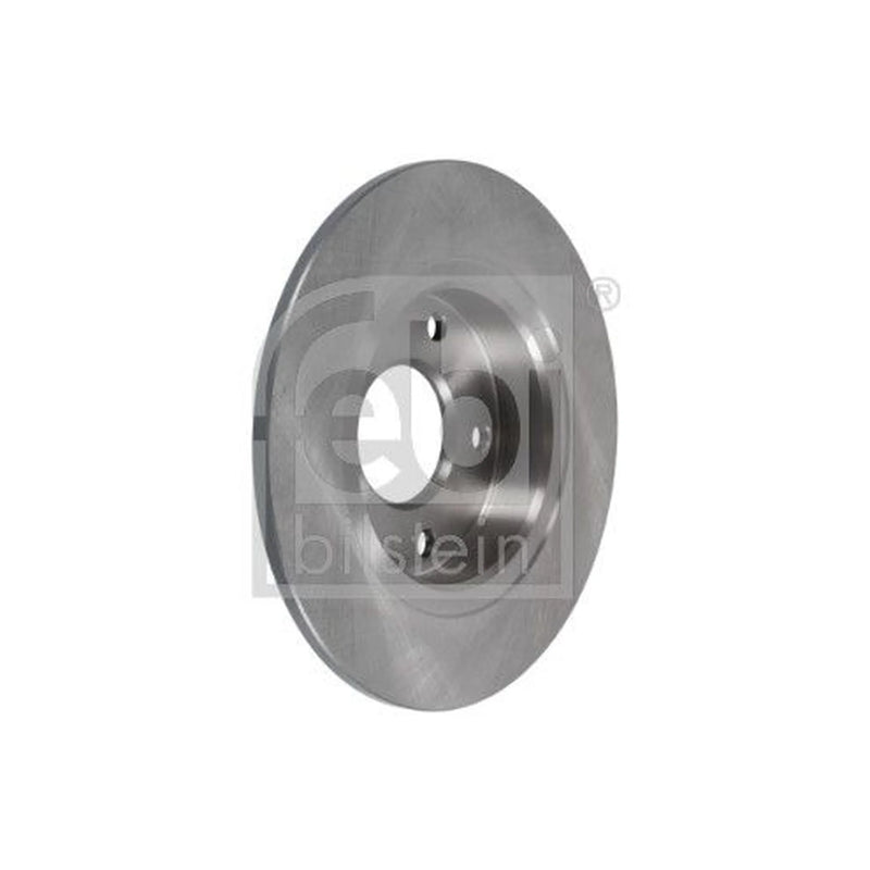 Febi 2 x Solid Rear Brake Discs 108513-x2