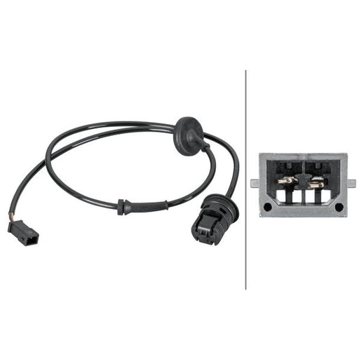 Hella ABS Wheel Speed Sensor Rear 6PU 012 806-901