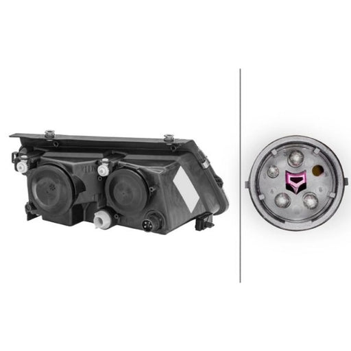 Hella Headlight Headlamp H7/H1 Left 1AF 007 620-051