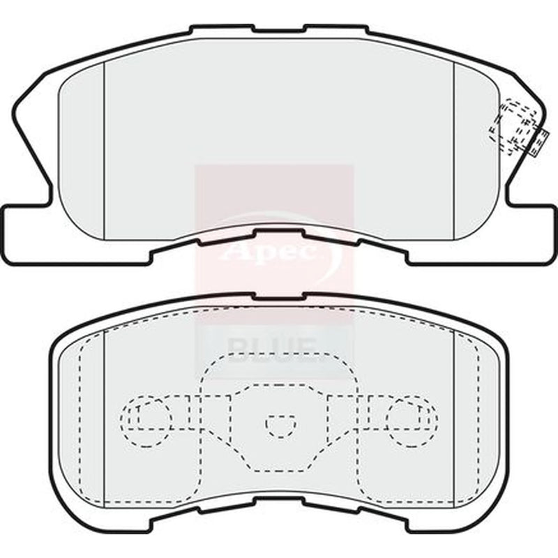 Apec Front Brake Pad Set PD3511