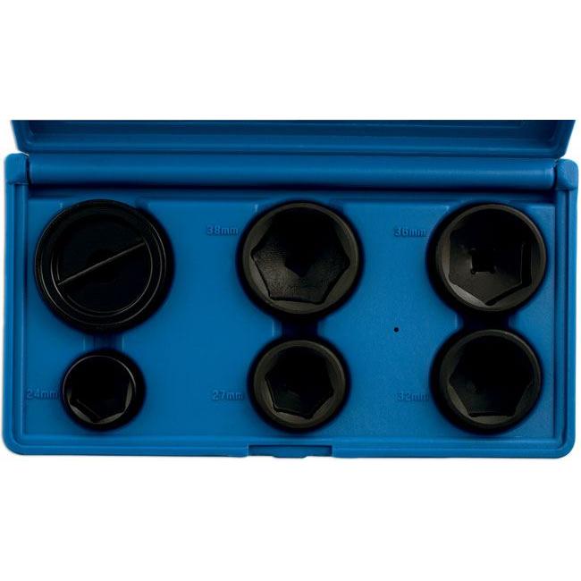 Laser Oil Filter Socket Set 3/8"D 6pc 5123 Laser  - Town Parts