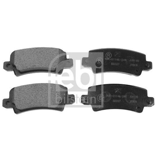 Febi Rear Brake Pad Set 16577