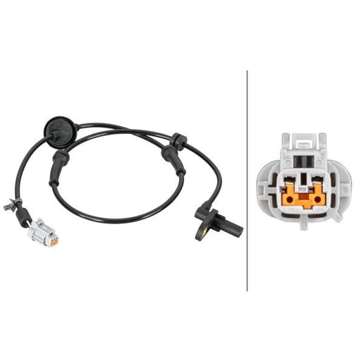 Hella ABS Wheel Speed Sensor Front Right 6PU 012 806-751