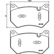 DON Front Brake Pad Set PCP1751