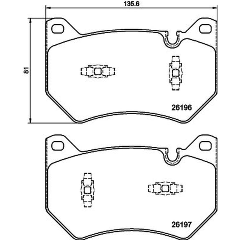 Mintex Front Brake Pad Set MDB4169