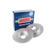 Borg & Beck 2 x Solid Rear Brake Discs BBD5367-x2