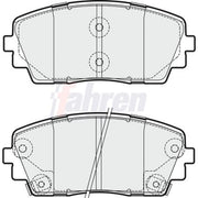 Fahren Front & Rear Pads fits Kia Picanto II 2011-2017 1.0 1.2