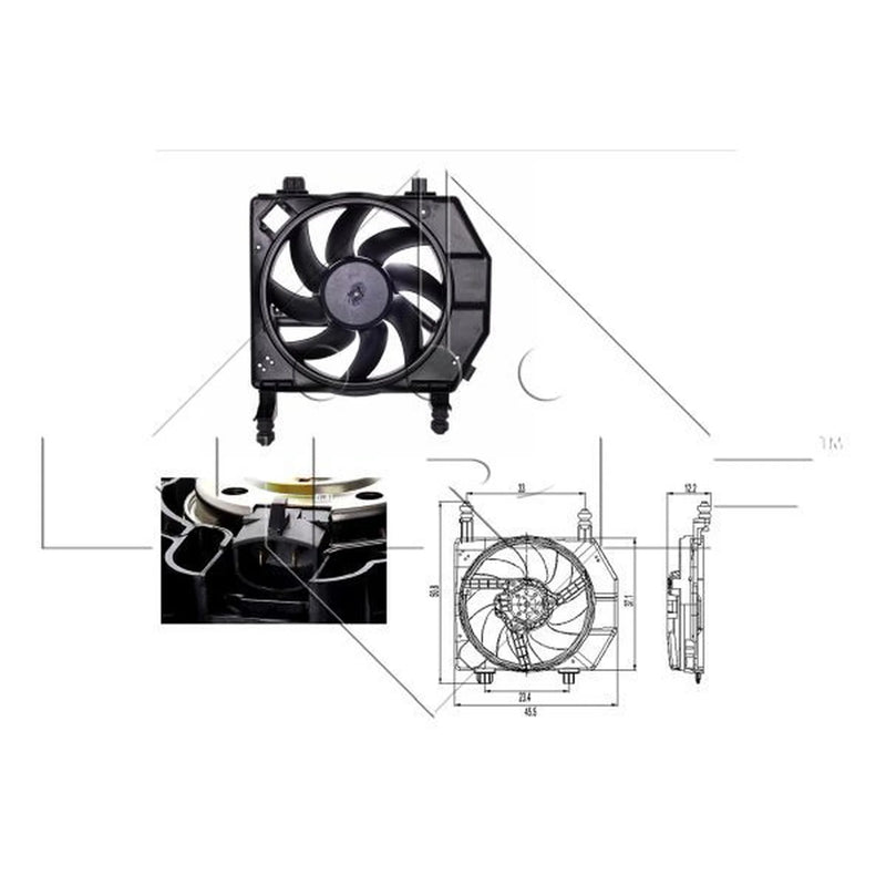 NRF Engine Cooling Fan 47261