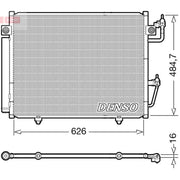 Denso Air Conditioning Condenser DCN45009