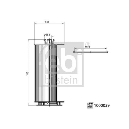Febi Fuel Filter Element 1000039