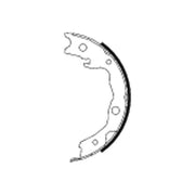 Mintex Parking Brake Shoe Set MFR601