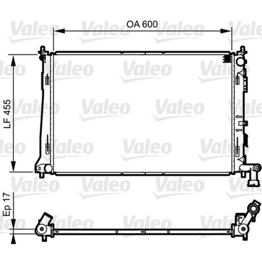 Valeo Engine Radiator 735564