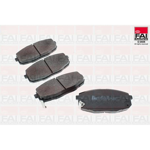 FAI Front Brake Pad Set BP244