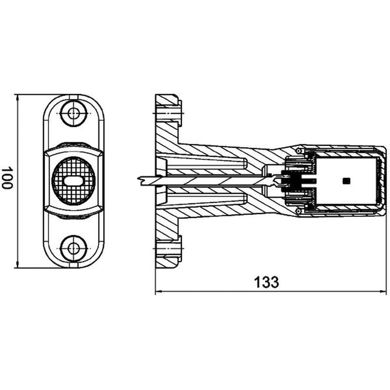 Hella Lamp Po S Sml Md12/24V Lh 2XS 2XS Lateral Mounting 2XS 011 768-071