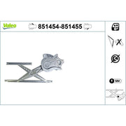 Valeo Electric Window Regulator Lifter Left Front 851454