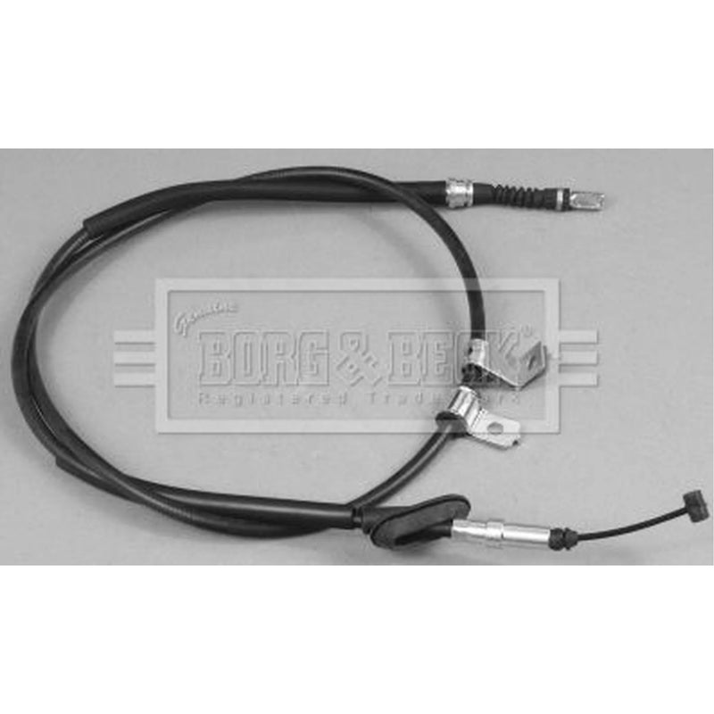 Borg & Beck Handbrake Cable Left Rear BKB2909