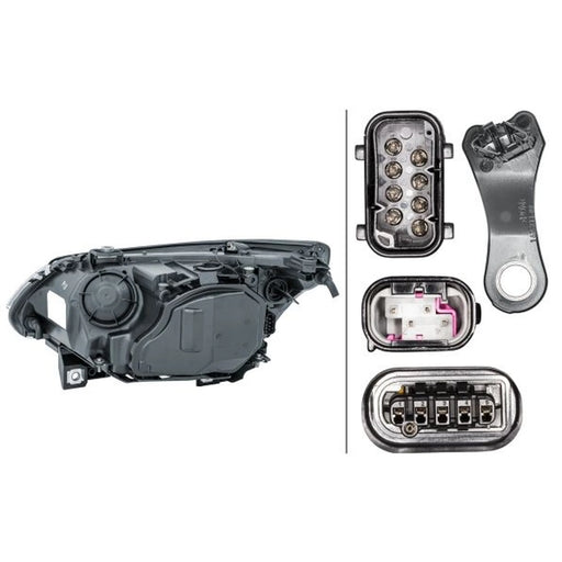 Hella Headlight Headlamp PY21W Right 1LL 163 082-001