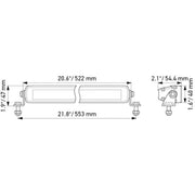Hella Led Slim Lightbar 20INCH 1FJ 1FJ 358 176-301 1FJ 358 176-301