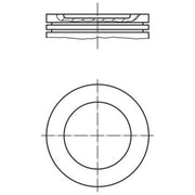 Mahle Piston Cylinder Bore = 96mm 037 59 01