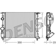 Denso Engine Radiator fits Renault Clio 1998-2010 1.2