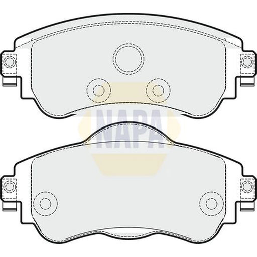 NAPA Front Brake Pad Set NBP1310