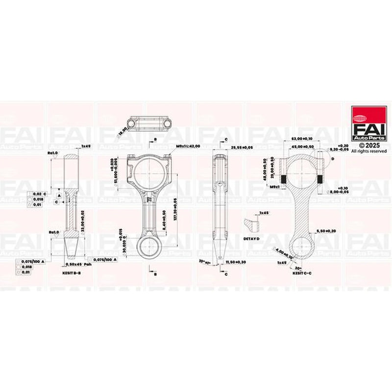 FAI Connecting Rod ID CR030