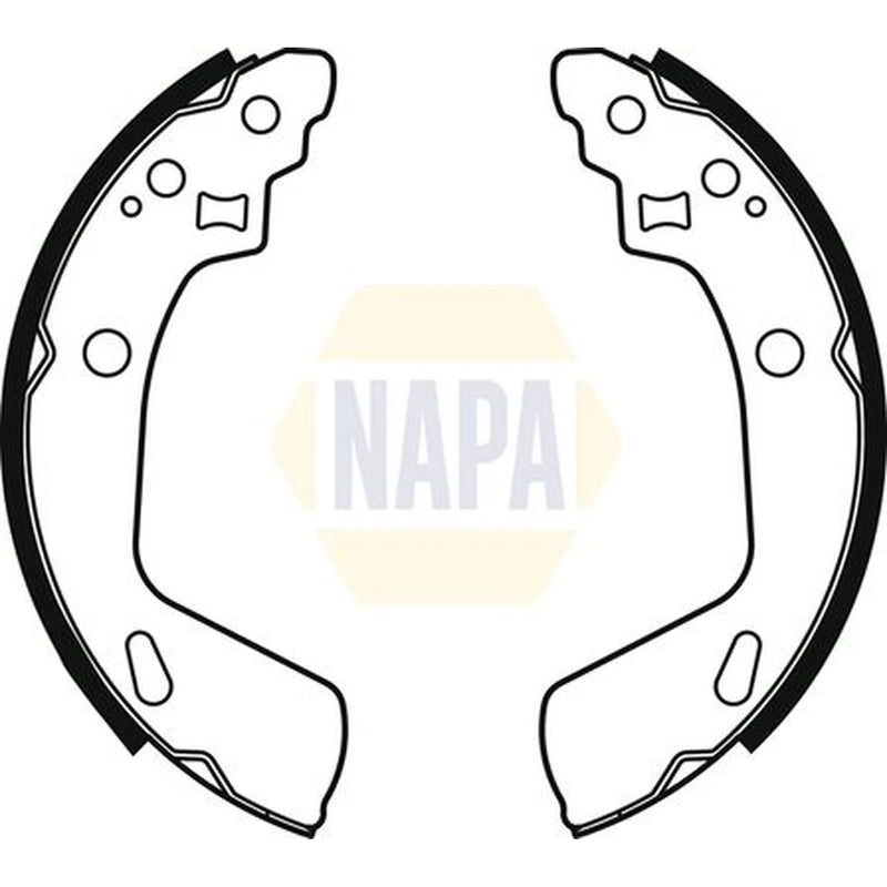 NAPA Brake Shoe Set Axle Kit NBS1087