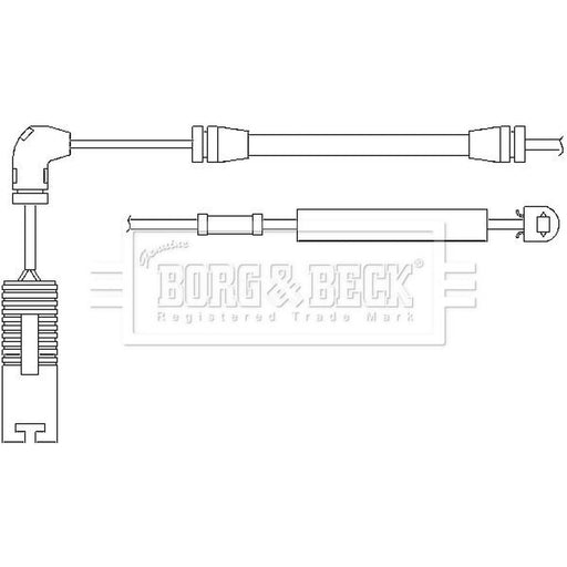 Borg & Beck Brake Pad Wear Sensor Rear BWL3019