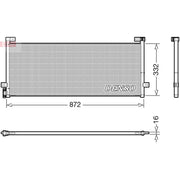Denso Air Conditioning Condenser DCN99072