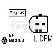Borg & Beck Car Alternator 12V BBA2431