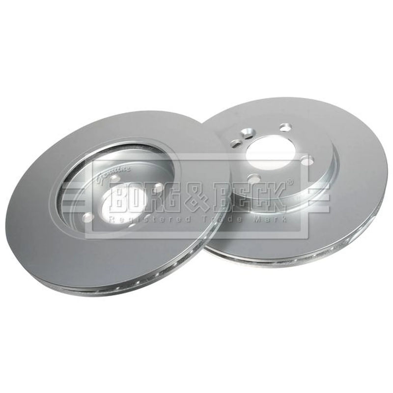 Borg & Beck 2 x Vented Front Brake Discs BBD4617-x2