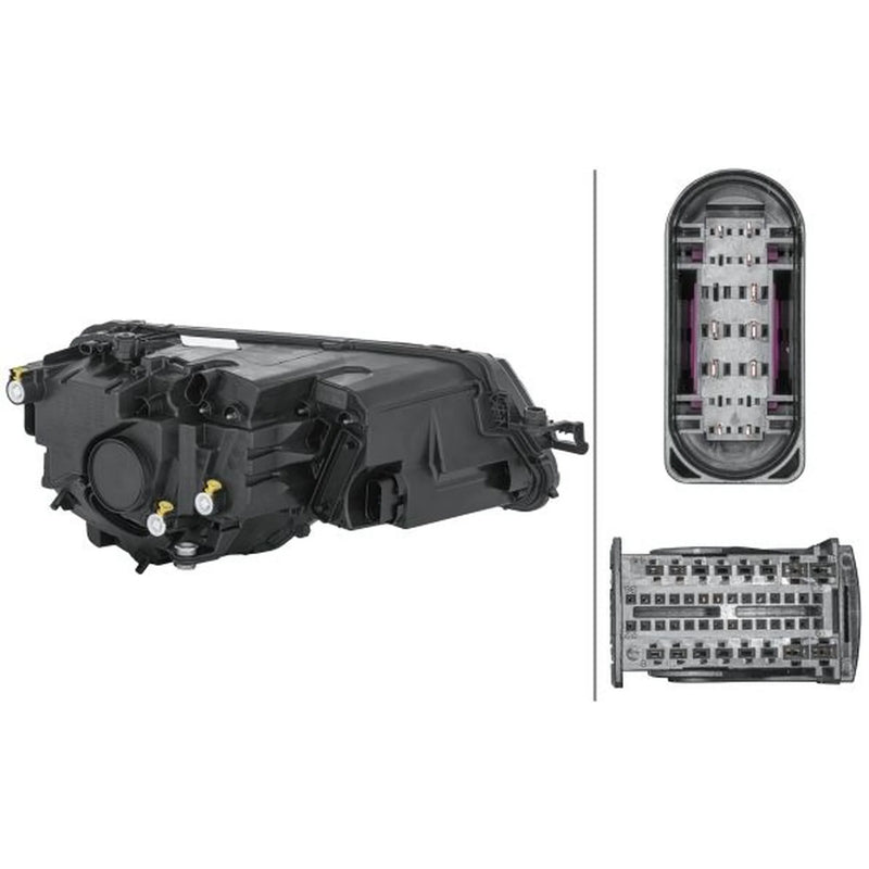 Hella Headlight Headlamp LED Left 1EX 354 855-011
