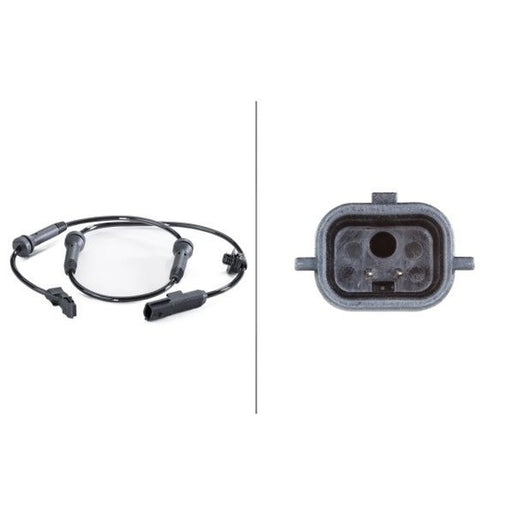 Hella ABS Wheel Speed Sensor Front 6PU 012 806-241