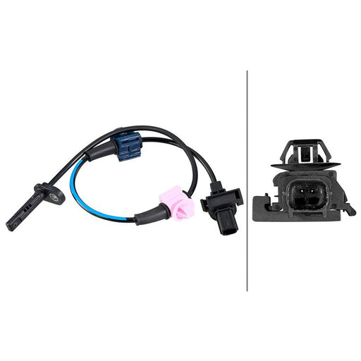 Hella ABS Wheel Speed Sensor Rear 6PU 358 218-881