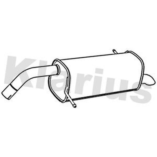 Klarius Box With Tail Pipe Rear FE1311L