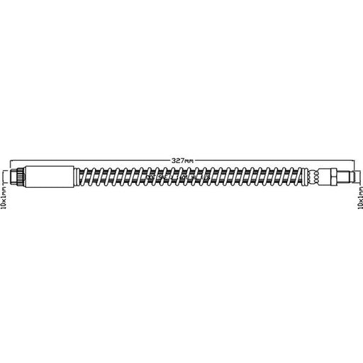 Abtex Brake Hydraulic Hose Line Right ABH1026