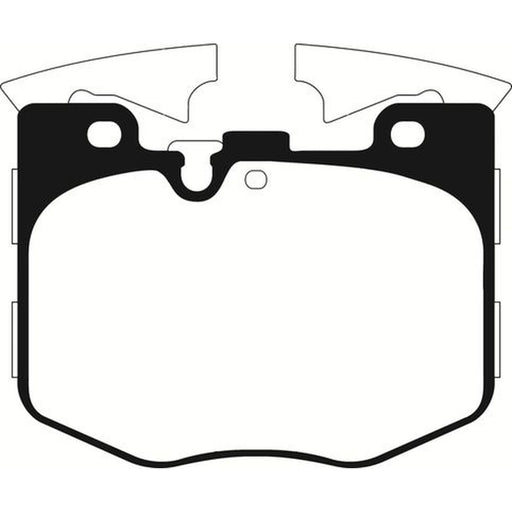 Abtex Front Brake Pad Set PLU2391