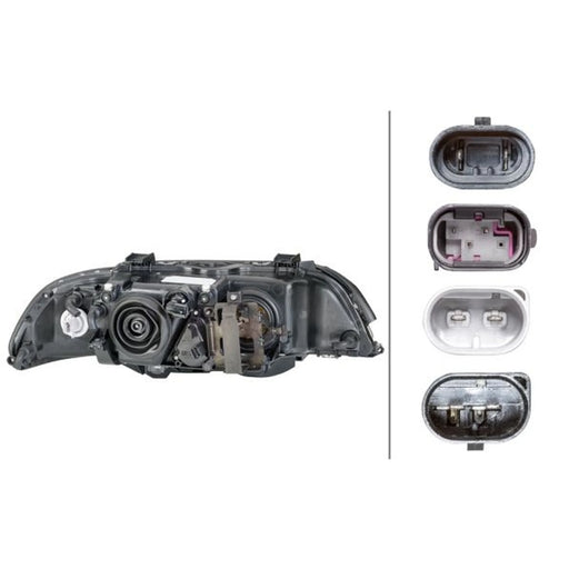 Hella Headlight Headlamp PY21W Left 1EL 008 052-571