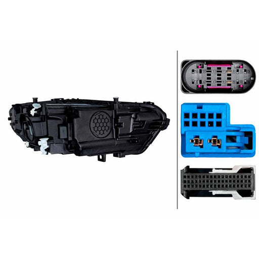 Hella Headlight Headlamp LED Left 1LX 015 569-731